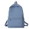 Lightweight Solid Color School Backpack Casual Travel Bookbag For Students And Daily Use 7
