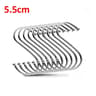 Stainless Steel S Shaped Hanging Hooks For Kitchen Closet Bathroom And Garden 8