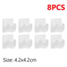 Self Adhesive Adjustable Curtain Rod Brackets No Drill Wall Mount Holders 9