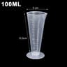 Transparent Graduated Measuring Cup With Pour Spout Plastic Mixing Beaker For Kitchen And Craft Use 7