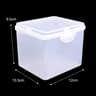 Clear Plastic Storage Box With Lid Multipurpose Organizer Case For Jewelry Crafts And Office Suppli 7