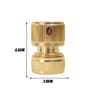 Brass Garden Hose Quick Connector Tap Adapter For Drip Irrigation And Hose Repair 10