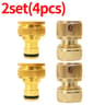 Brass Garden Hose Quick Connector Tap Adapter For Drip Irrigation And Hose Repair 15