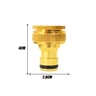 Brass Garden Hose Quick Connector Tap Adapter For Drip Irrigation And Hose Repair 6