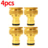 Brass Garden Hose Quick Connector Tap Adapter For Drip Irrigation And Hose Repair 8