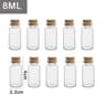Mini Glass Wishing Bottles With Cork Stoppers For DIY Crafts Party Favors And Gifts 9