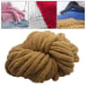 Super Bulky Chunky Chenille Yarn For Knitting Crochet Soft Washable Acrylic Yarn For Blankets Hats  17