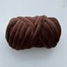 Ultra Soft Chunky Velvet Tube Yarn 250g Jumbo Tubular Yarn For Arm Knitting Crochet Blankets Pillow 24