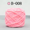 Super Soft Milk Cotton Chenille Yarn 100g Chunky Polyester Blend Yarn For Knitting Crochet Hats Sca 15