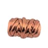 Luxury Metallic Chunky Tube Yarn 500g Super Bulky Faux Leather Yarn For Arm Knitting Baskets Blanke 16
