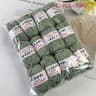 066 Lb 12 Piece Milk Cotton Yarn Set Soft Crochet Knitting Yarn For Sweaters Hats Scarves And DIY C 12