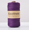 4mm Polyester Tube Yarn Cord For Crochet Bags Rugs  DIY Crafts 130m 22