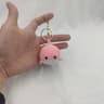 Handmade Crochet Whale Keychain Cute Amigurumi Bag Charm  Car Pendant 7