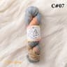 Hand Dyed Variegated Chunky Wool Yarn For Crochet Knitting  Cozy DIY Crafts 12