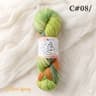 Hand Dyed Variegated Chunky Wool Yarn For Crochet Knitting  Cozy DIY Crafts 13