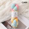 Hand Dyed Variegated Chunky Wool Yarn For Crochet Knitting  Cozy DIY Crafts 14