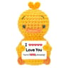 Positive Energy Crochet Doll Handmade Amigurumi Desk Decor  Gift 25