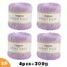 Sequin Lace Yarn For Knitting And Crochet Lightweight Summer Yarn For Sweaters Shawls Scarves 17