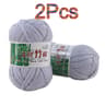 2 Pack Soft Bamboo Yarn For Baby Knitting And Crochet Lightweight Summer Yarn 18