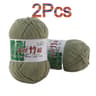 2 Pack Soft Bamboo Yarn For Baby Knitting And Crochet Lightweight Summer Yarn 24