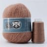 Luxury Plush Mink Style Knitting Yarn Set 5 Pieces For Cozy Sweaters Scarves And Winter Crafts 25