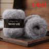Soft Cotton Blend Alpaca Mohair Yarn For Knitting Crochet And Cozy Handmade Crafts 9