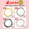 French Bullion Wire Embroidery Thread For Goldwork Jewelry Making And DIY Crafts 16