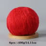 8 Piece Soft Mohair Yarn Set For Crochet Knitting Amigurumi And DIY Crafts 24