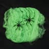 Stretchable Artificial Spider Web White Halloween Haunted House Decor 10