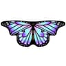 Kids Butterfly Wings Cape Colorful Fairy Costume Shawl For Girls 13
