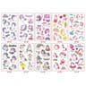 10 Sheet Waterproof Unicorn Temporary Tattoos For Kids Party Favors 5
