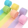 3 Piece Rainbow Crepe Paper Streamer Garland For Party Backdrop Decor 8