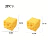Giant Cheese Squishy Toy Slow Rebound Squeeze Fidget Stress Ball 8