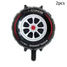Race Car Foil Balloons Traffic Light Tire Wheel Birthday Party Decor 12