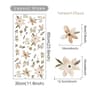 Boho Watercolor Flower And Leaf Wall Decals For Nursery And Bedroom Decor 10
