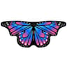 Colorful Kids Butterfly Wings Cape Fairy Shawl Dress Up Costume 14