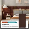 5Pcs 3D Padded Wall Panels Peel And Stick Upholstered Headboard Wall Cushion 11