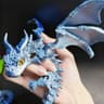 3D Printed Winged Dragon Figurine Articulated Fantasy Tabletop Sculpture 13