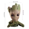Groot Character Planter Pot And Pen Holder Desktop Organizer Decor 10