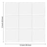5 Piece 3D Subway Tile Peel And Stick Backsplash Wall Sticker Set 9