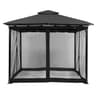 Zippered Gazebo Replacement Mosquito Net Curtains 7