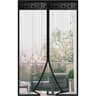 No Drill Magnetic Mesh Screen Door Curtain 9