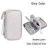 Double Layer Waterproof Travel Cable Organizer Bag 8