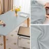 Waterproof Elastic Leather Table Cover Protector 13