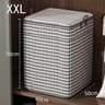 Houndstooth Foldable Bedding And Clothes Organizer 6