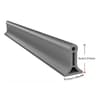 Flexible Bathroom Water Containment Threshold 8