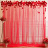 Sheer Gauze Wedding Arch Draping Scarf 13