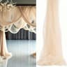 Sage Green Chiffon Wedding Arch Draping Fabric 8