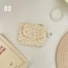 Corduroy Zipper Coin Purse And Card Holder 7