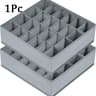 24 Cell Collapsible Sock Drawer Organizer 6